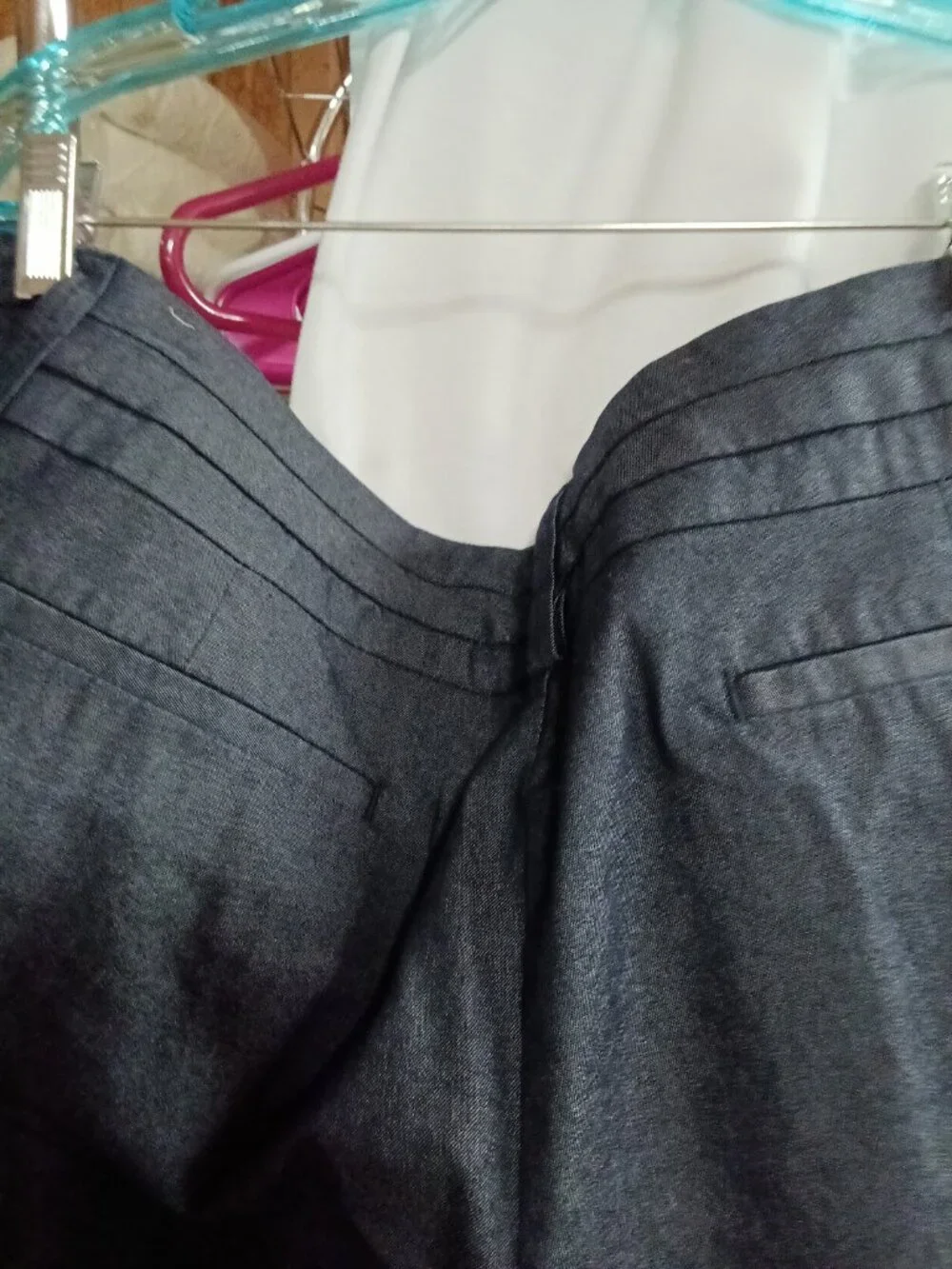 Lady's Dark Gray Shorts with Button Closure - 25% Off When You Bundle 5+ Items!